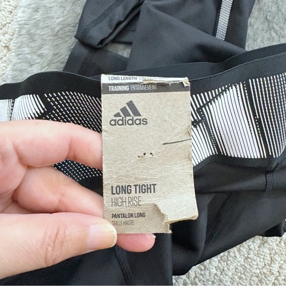 NWT Adidas Techfit High Rise Long Tights - Picture 9 of 13